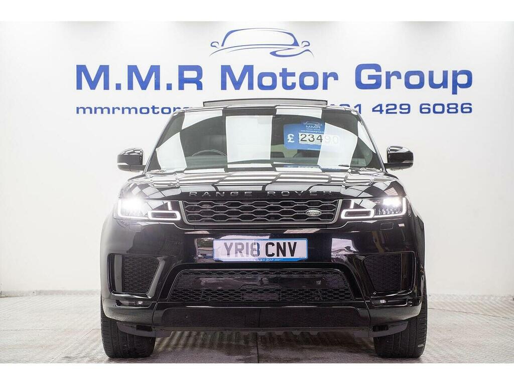 Land Rover Range Rover Sport 3.0 Sd V6 Hse Dynamic 4Wd Euro 6 Ss YR18CNV Black #3