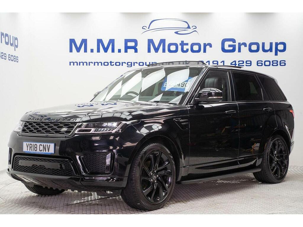 Land Rover Range Rover Sport 3.0 Sd V6 Hse Dynamic 4Wd Euro 6 Ss YR18CNV Black #2