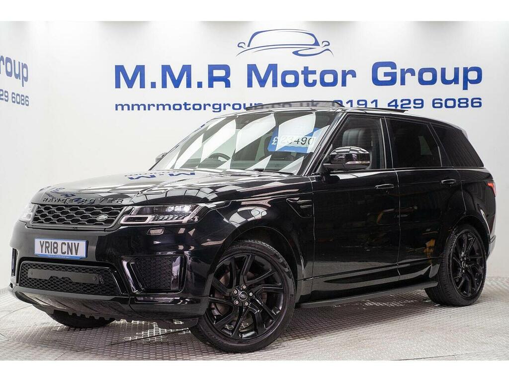 Land Rover Range Rover Sport 3.0 Sd V6 Hse Dynamic 4Wd Euro 6 Ss YR18CNV Black