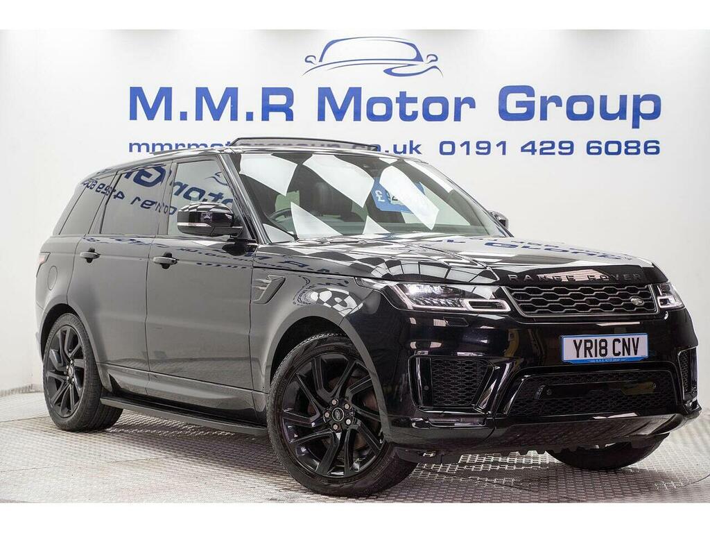 Land Rover Range Rover Sport 3.0 Sd V6 Hse Dynamic 4Wd Euro 6 Ss YR18CNV Black #6