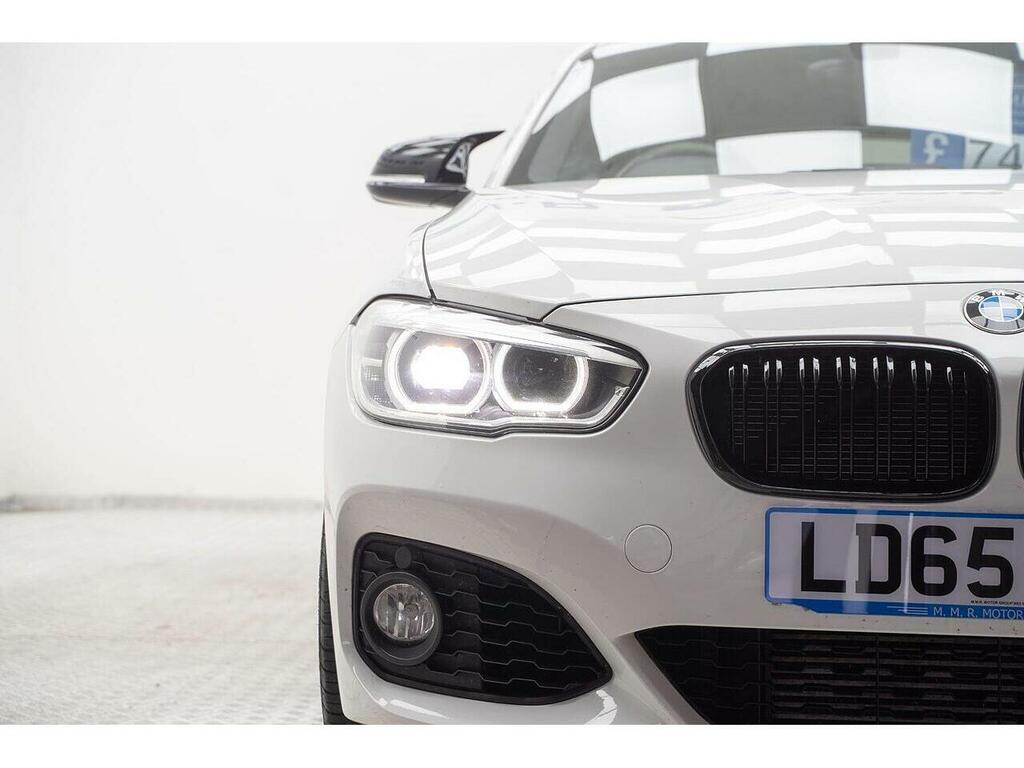 BMW 1 Series 2.0 118D M Sport Hatchback Euro LD65OHA White #2