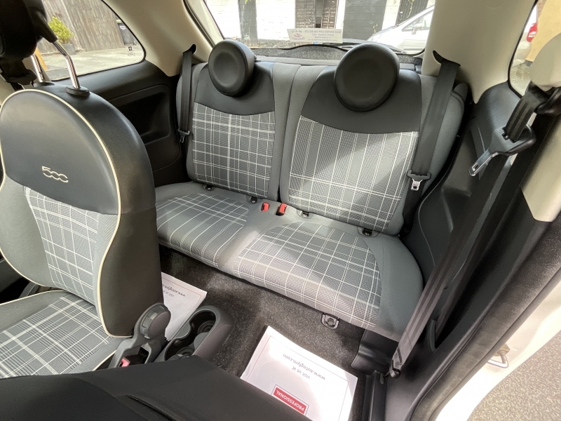 Fiat 500 Lounge WM17KNG White #6
