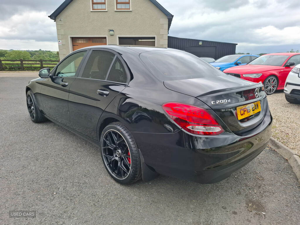 Mercedes-Benz C Class C200d Se Black #3