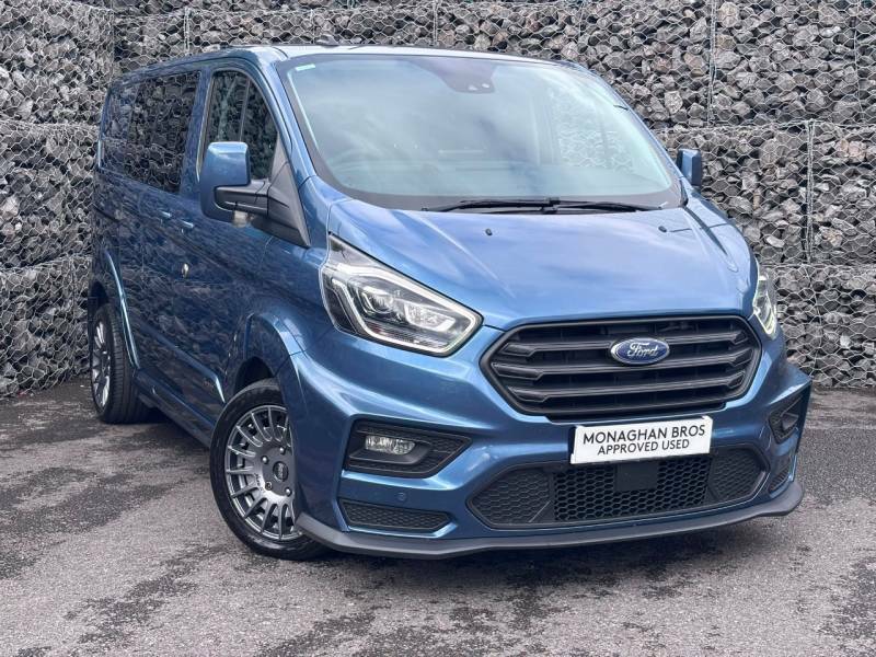 Ford Transit Custom Mrst Dcab 2.0 Ecoblue 185Ps Low Roof Van - 2 Blue