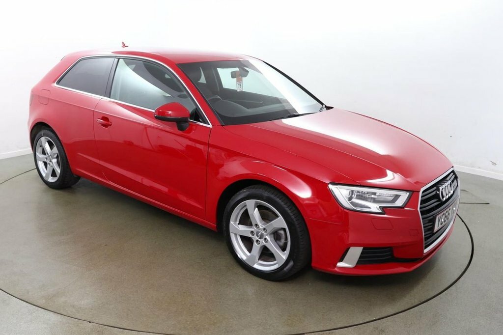 Audi A3 1L Sport YG66YOY Red #3