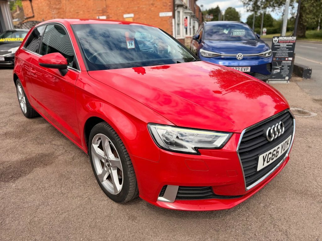 Audi A3 1L Sport YG66YOY Red #3