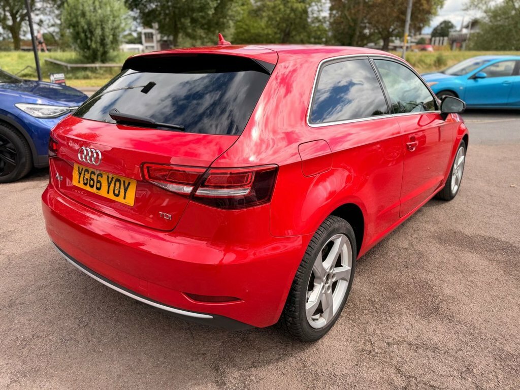 Audi A3 1L Sport YG66YOY Red #5