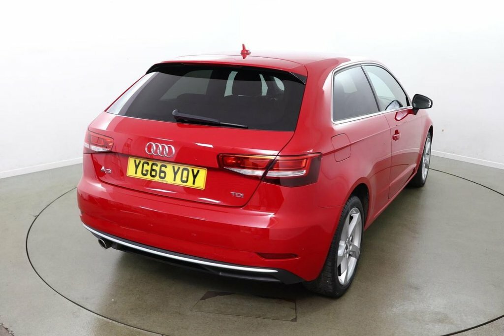 Audi A3 1L Sport YG66YOY Red #5