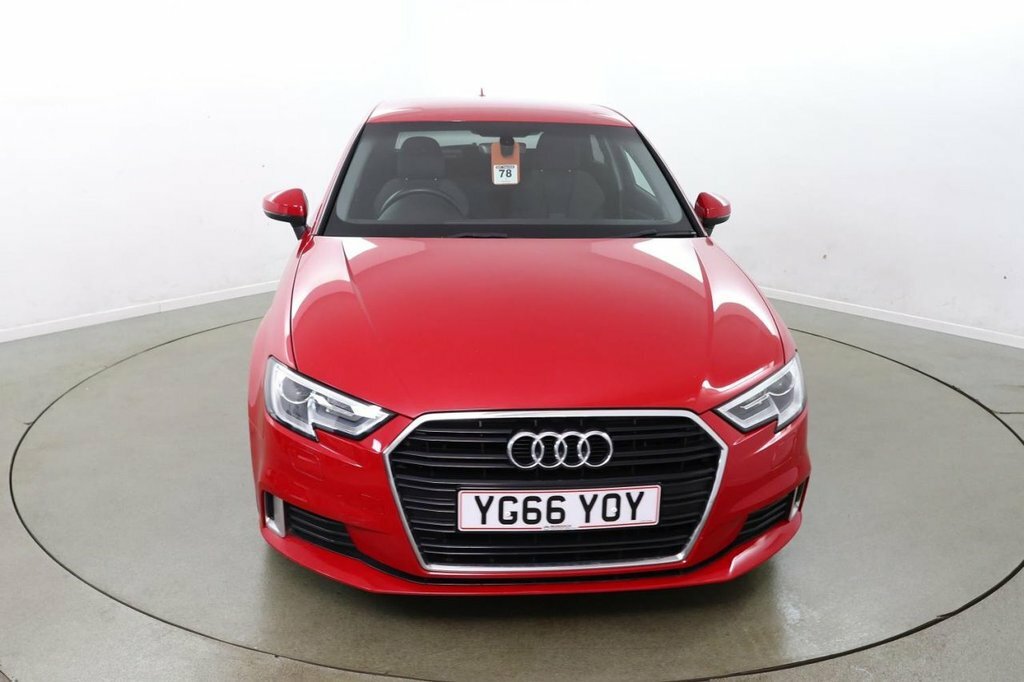 Audi A3 1L Sport YG66YOY Red #2