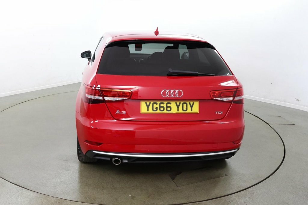 Audi A3 1L Sport YG66YOY Red #6