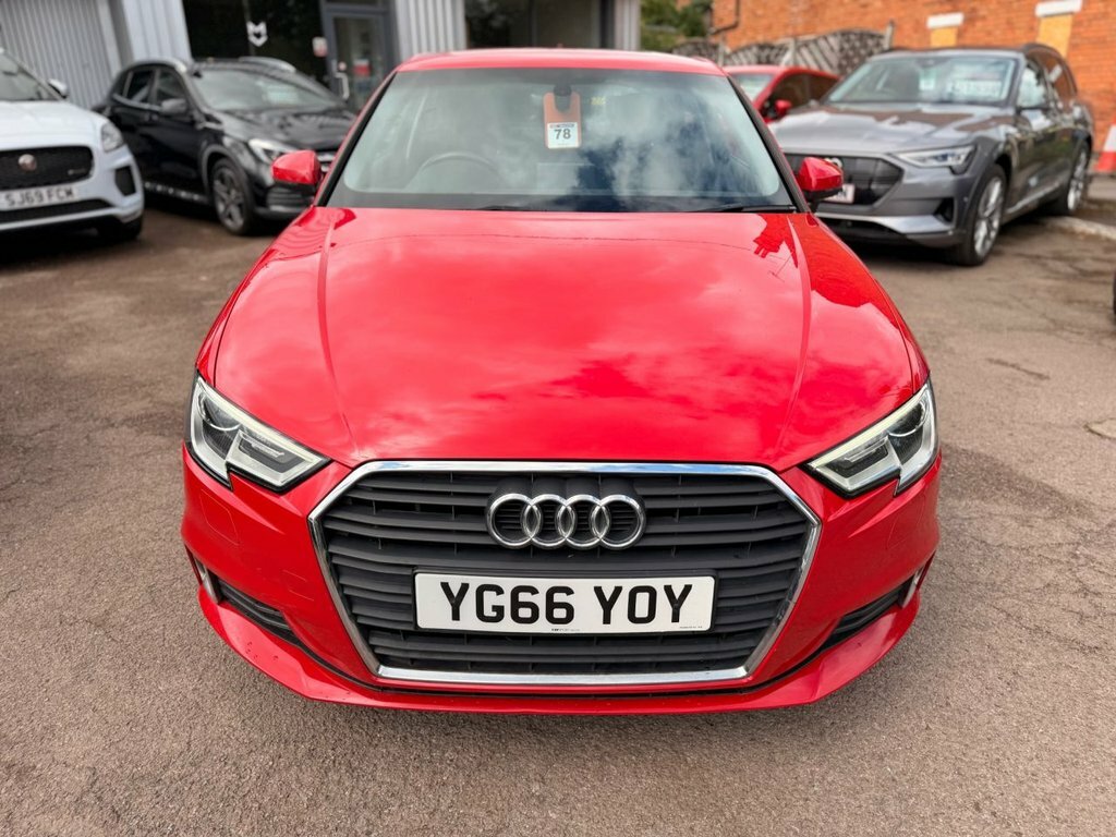 Audi A3 1L Sport YG66YOY Red #2