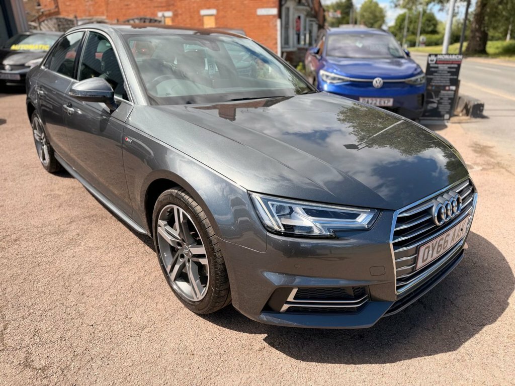 Audi A4 Saloon OY66AAK Grey #3