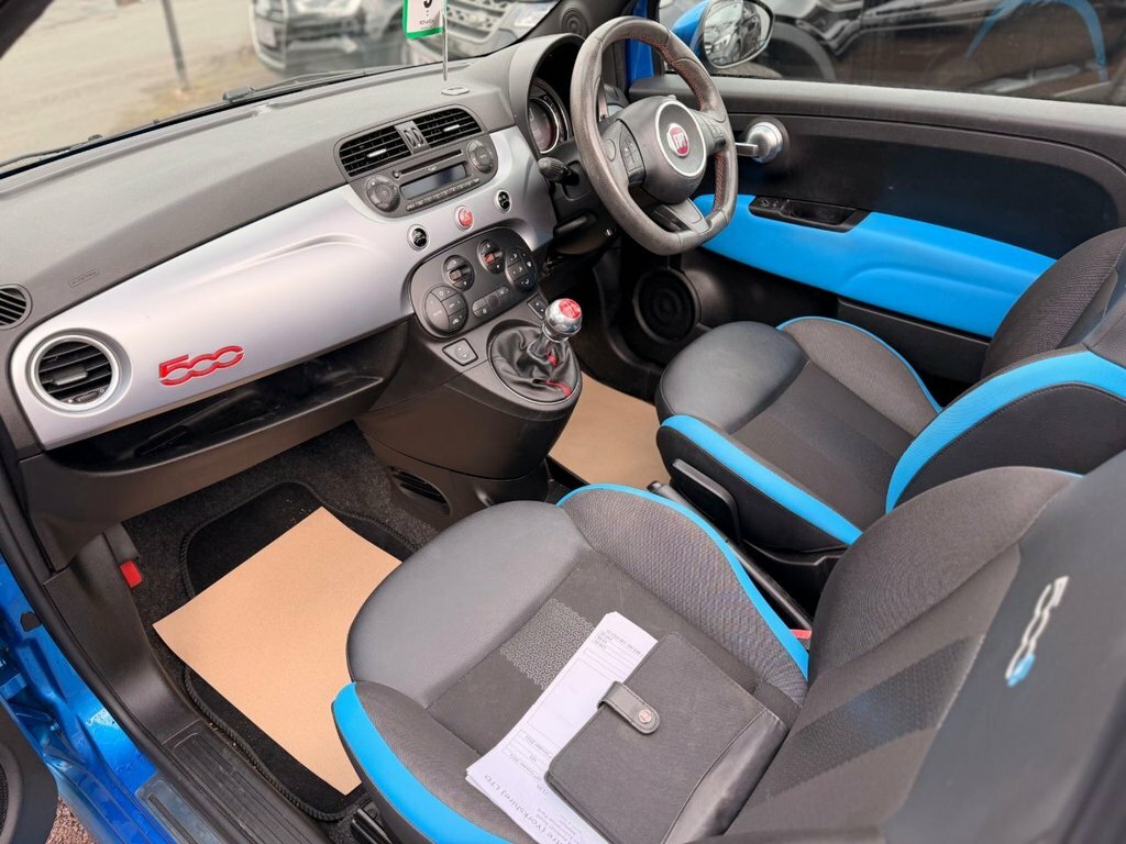 Fiat 500C C S Blue #8