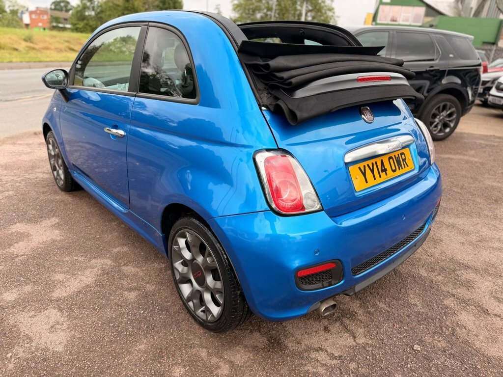 Fiat 500C C S Blue #10