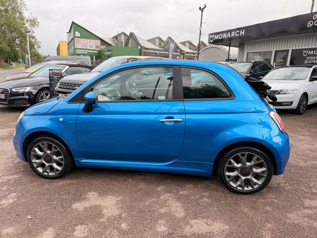 Fiat 500C C S Blue #9