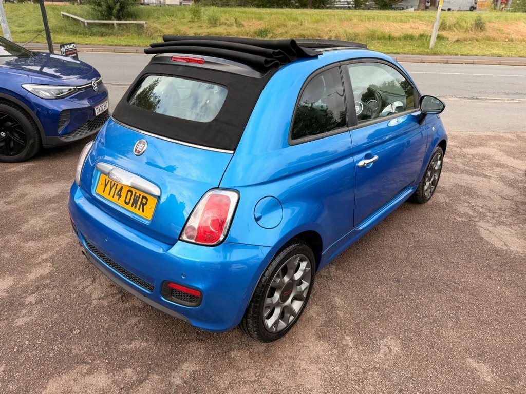 Fiat 500C C S Blue #13