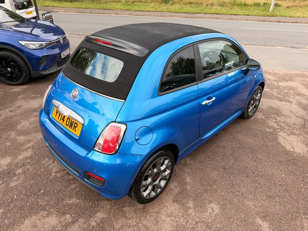 Fiat 500C C S Blue #18