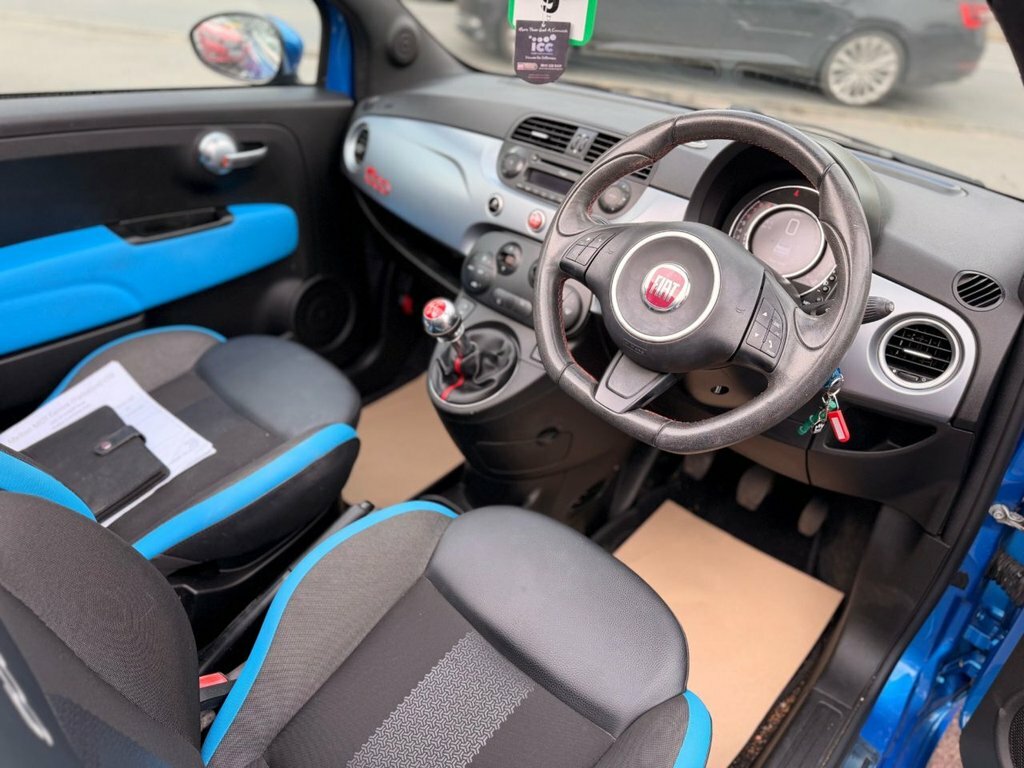 Fiat 500C C S Blue #16