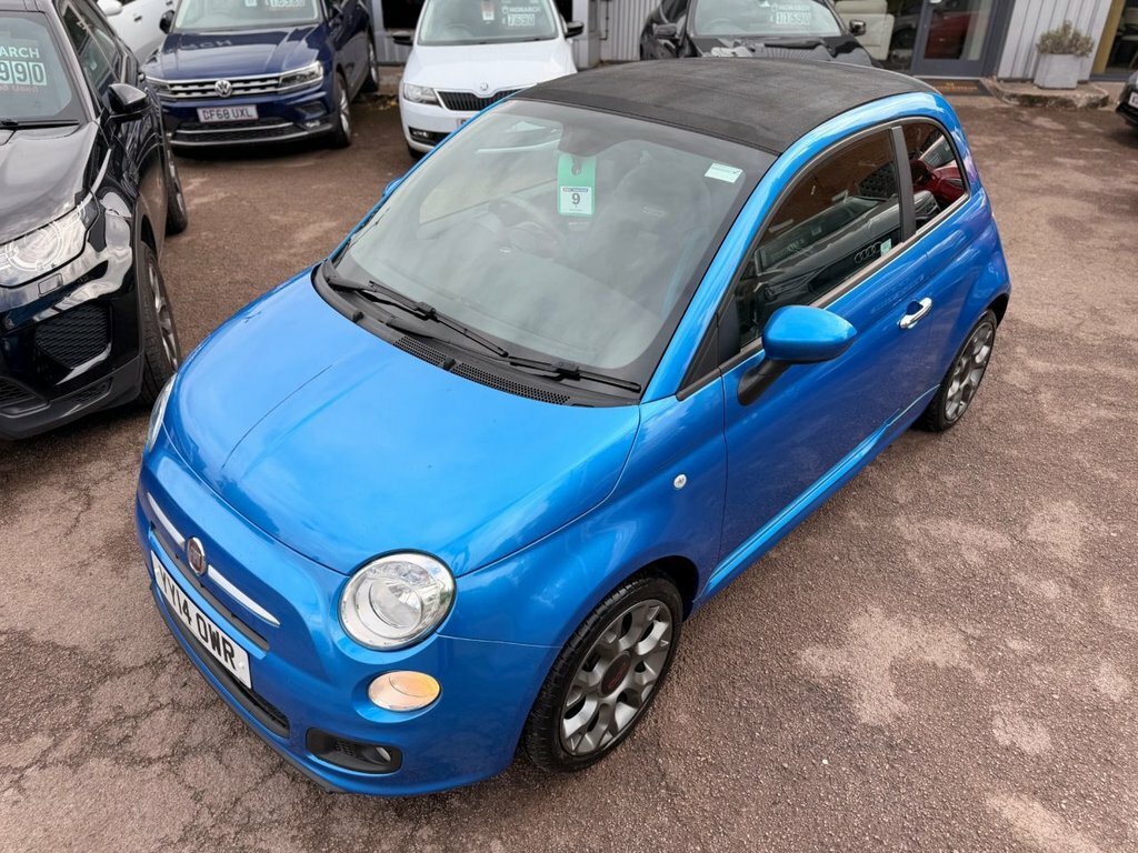 Fiat 500C C S Blue #17