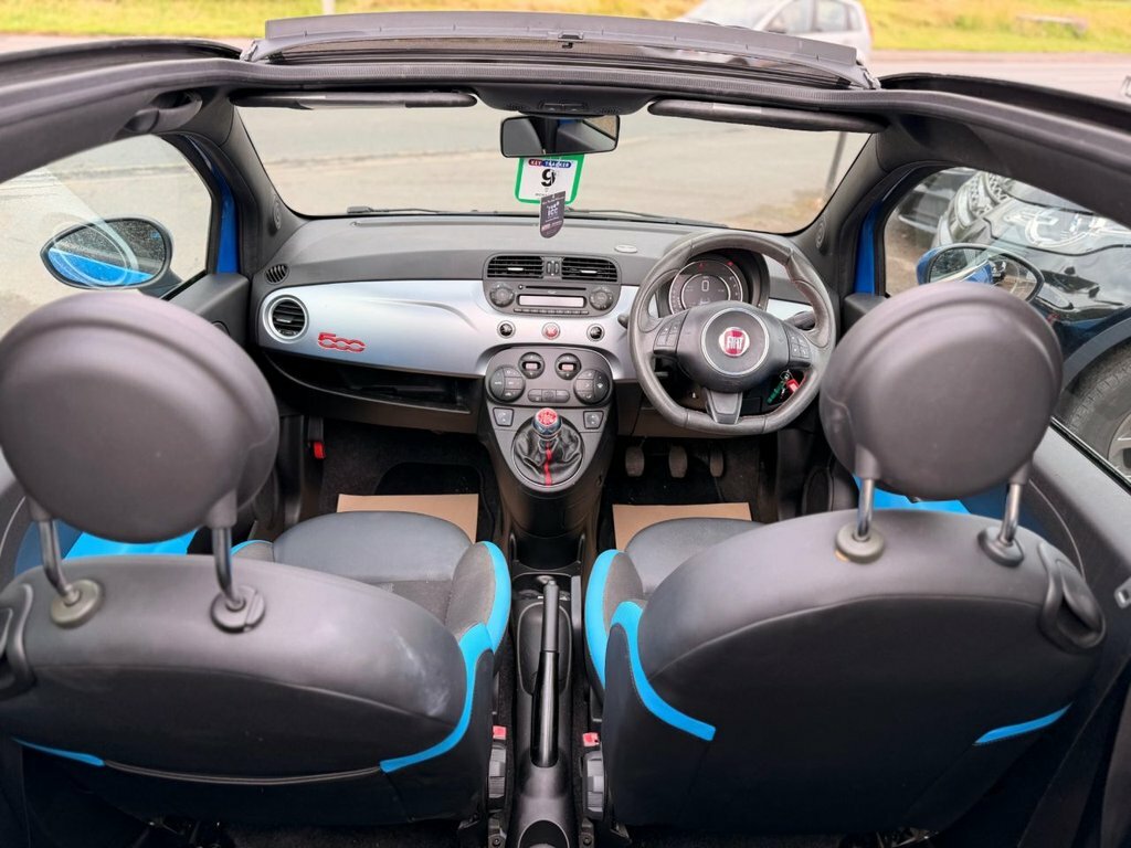 Fiat 500C C S Blue #7