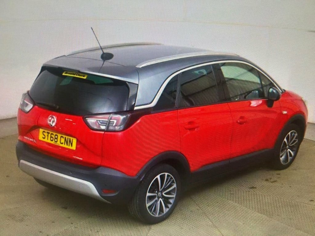Vauxhall Crossland X 1.2L Elite Nav Red #3
