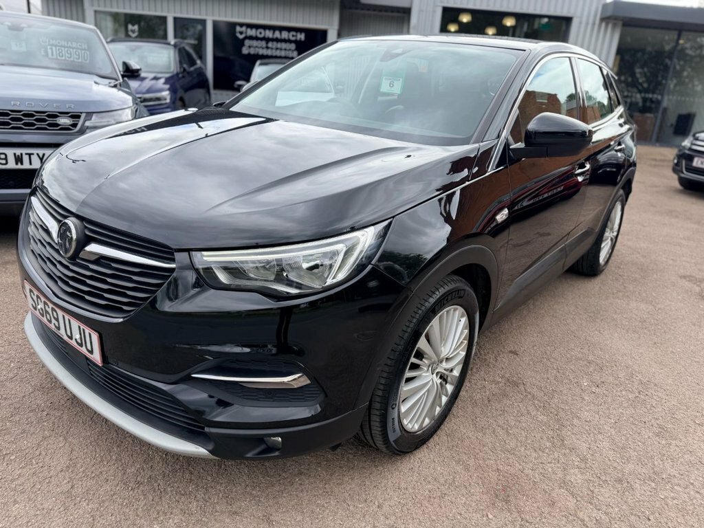 Vauxhall Grandland X 1.5L Sport Nav SG69UJU Black