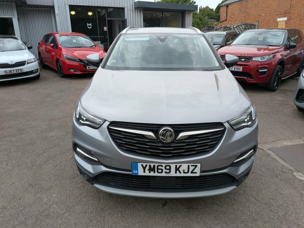 Vauxhall Grandland X 1.5L Business Edition Nav YM69KJZ Grey #3