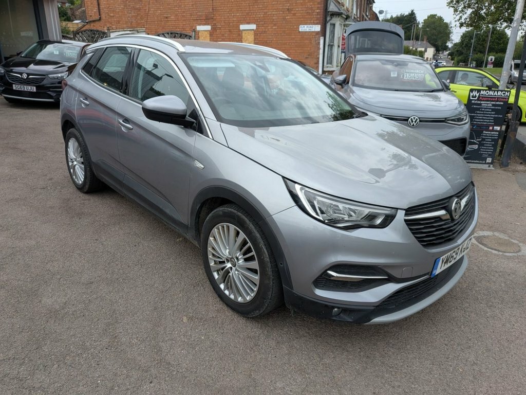 Vauxhall Grandland X 1.5L Business Edition Nav YM69KJZ Grey #2