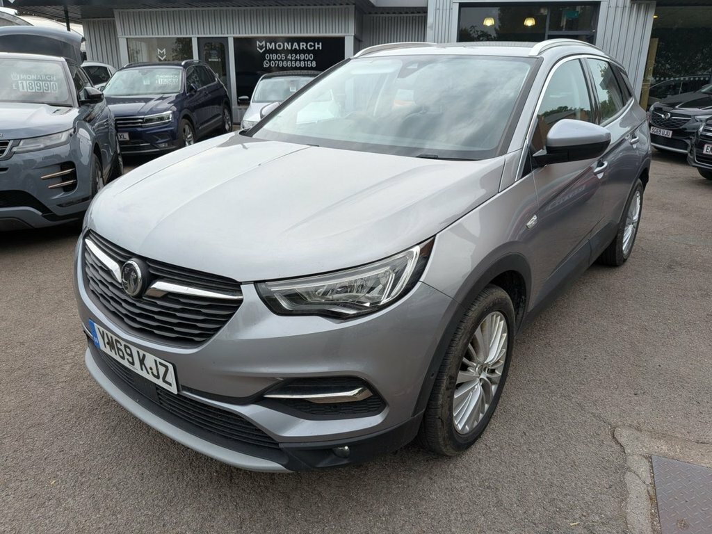 Vauxhall Grandland X 1.5L Business Edition Nav YM69KJZ Grey