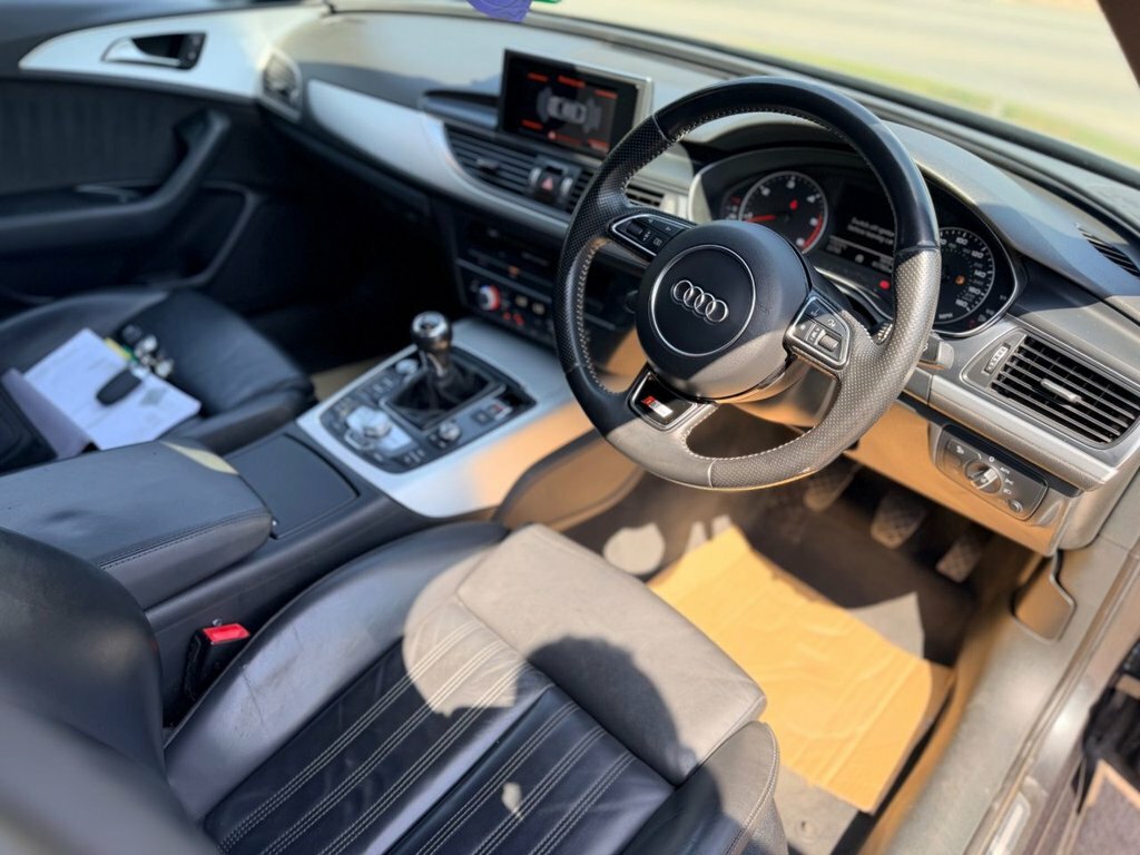 Audi A6 Saloon A6 S Line Black Edition Tdi Quattro S-a White #16