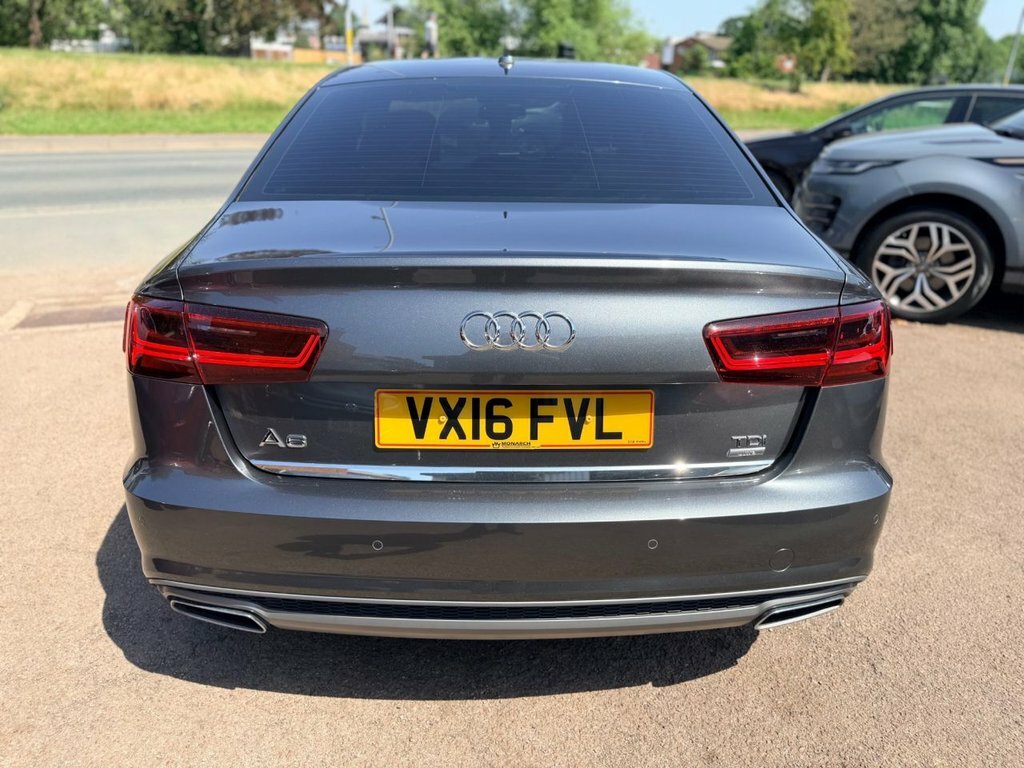 Audi A6 Saloon A6 S Line Black Edition Tdi Quattro S-a White #7
