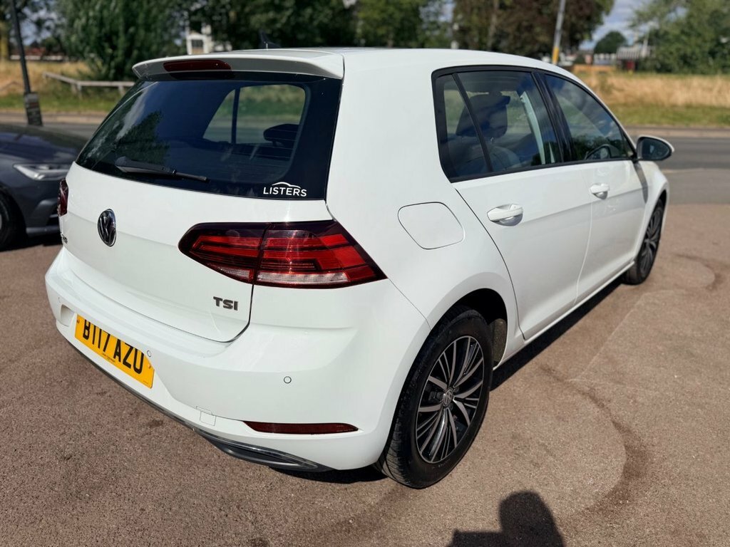 Volkswagen Golf 1L Se Nav White #5