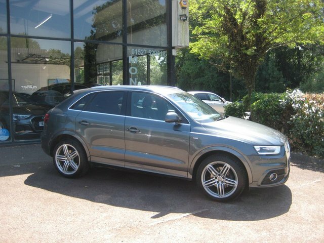 Audi Q3 2.0 Tdi S Line Plus Suv S Tronic Quattr Grey #3