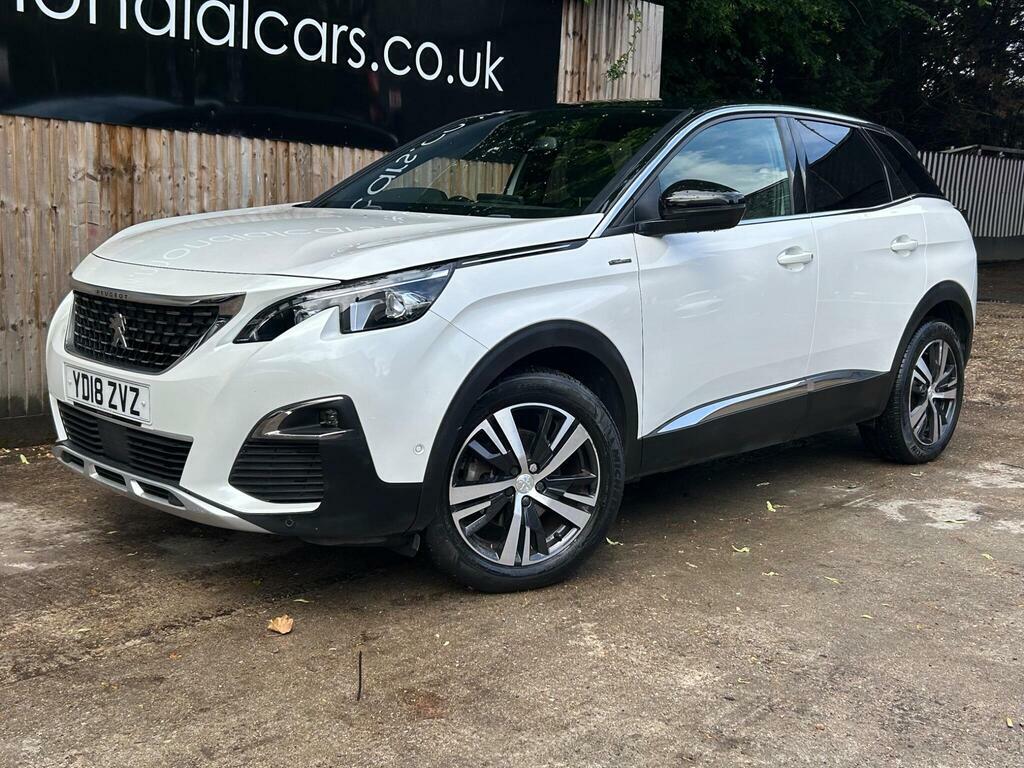 Peugeot 3008 1.6 Thp Gt Line Eat Euro 6 S S YD18ZVZ White #5