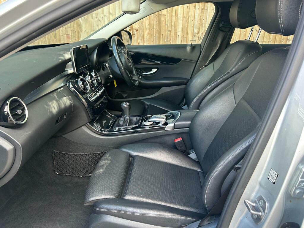 Mercedes-Benz C Class 2.0 C200 Se Euro 6 S S Silver #4