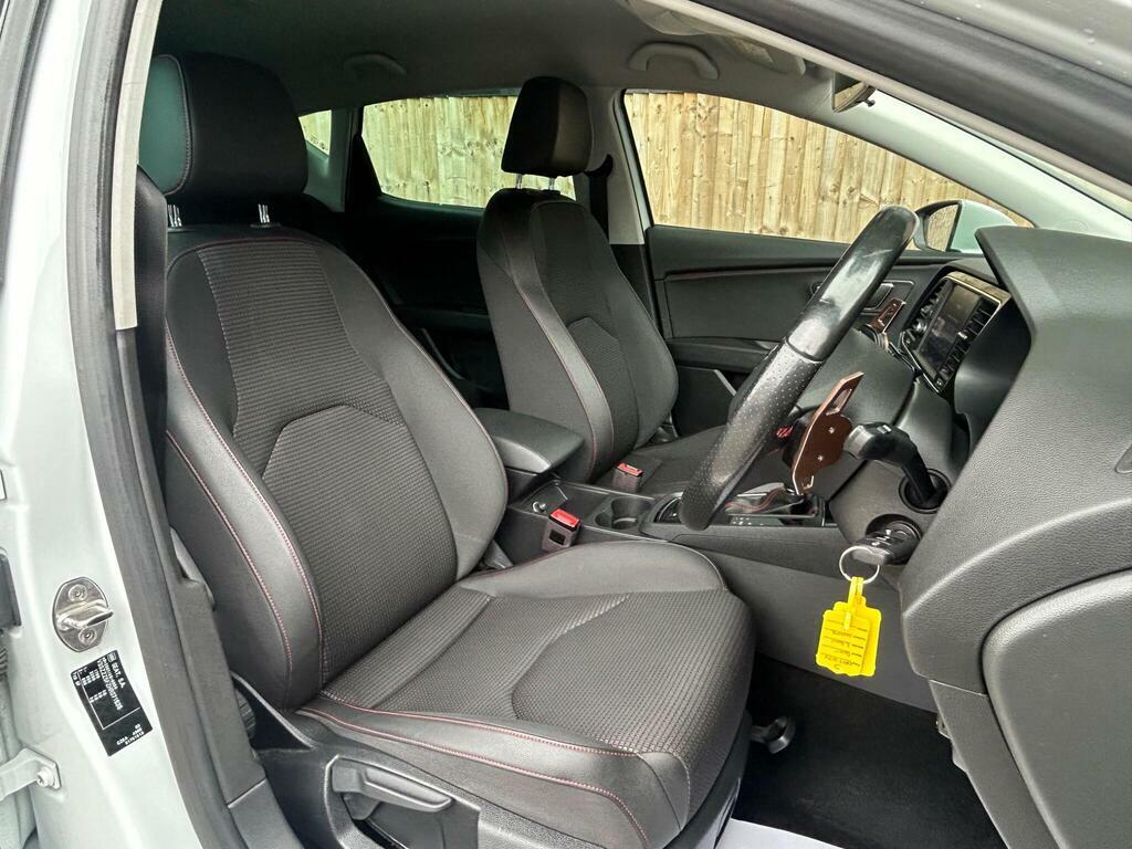 Seat Leon 1.4 Ecotsi Fr Technology Dsg Euro 6 S S White #3