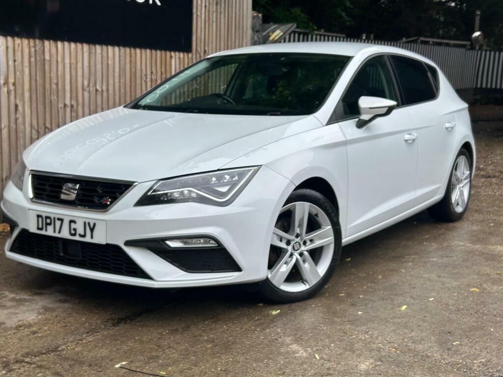 Seat Leon 1.4 Ecotsi Fr Technology Dsg Euro 6 S S White #6