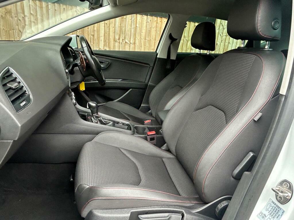 Seat Leon 1.4 Ecotsi Fr Technology Dsg Euro 6 S S White #4