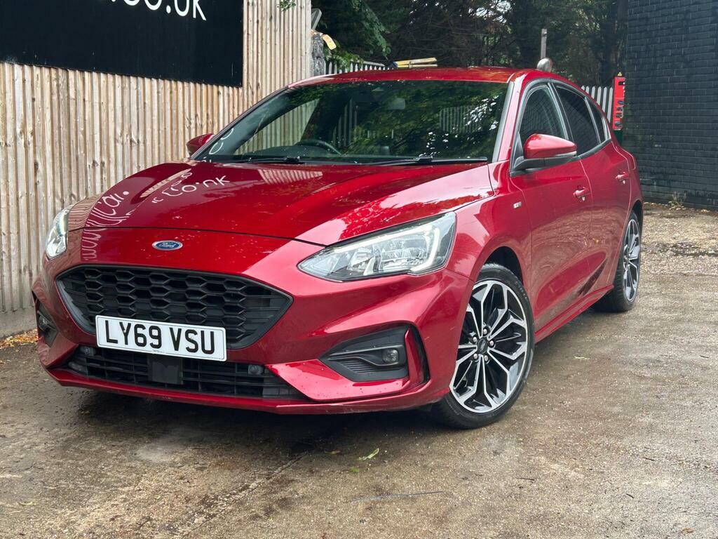 Ford Focus 1.5 Ecoblue St-line X Euro 6 S S Red #2