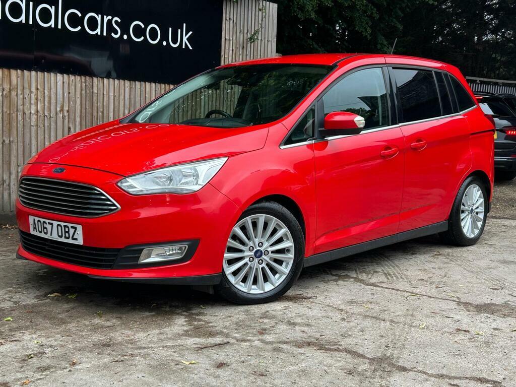Ford Grand C-Max 1.5 Tdci Titanium Powershift Euro 6 S S Red #5