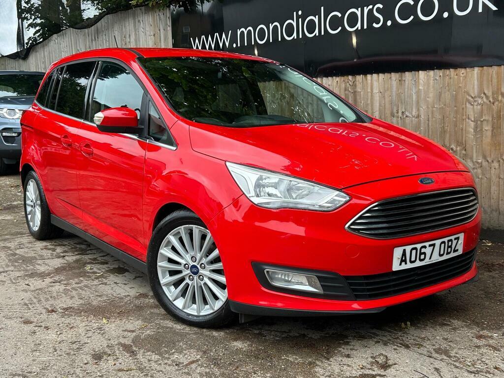Ford Grand C-Max 1.5 Tdci Titanium Powershift Euro 6 S S Red #6