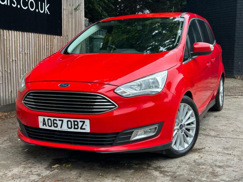 Ford Grand C-Max 1.5 Tdci Titanium Powershift Euro 6 S S Red