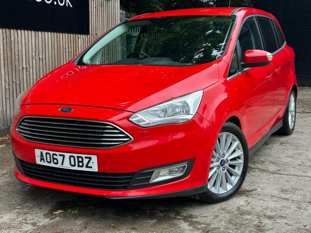 Ford Grand C-Max 1.5 Tdci Titanium Powershift Euro 6 S S Red #2