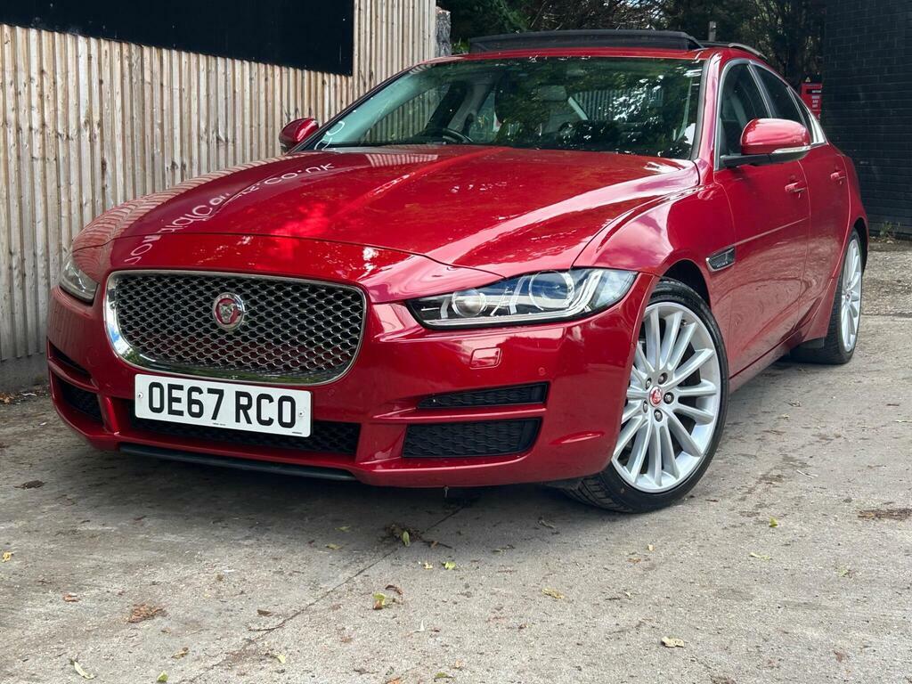 Jaguar XE 2.0D Portfolio Euro 6 S S OE67RCO Red #2