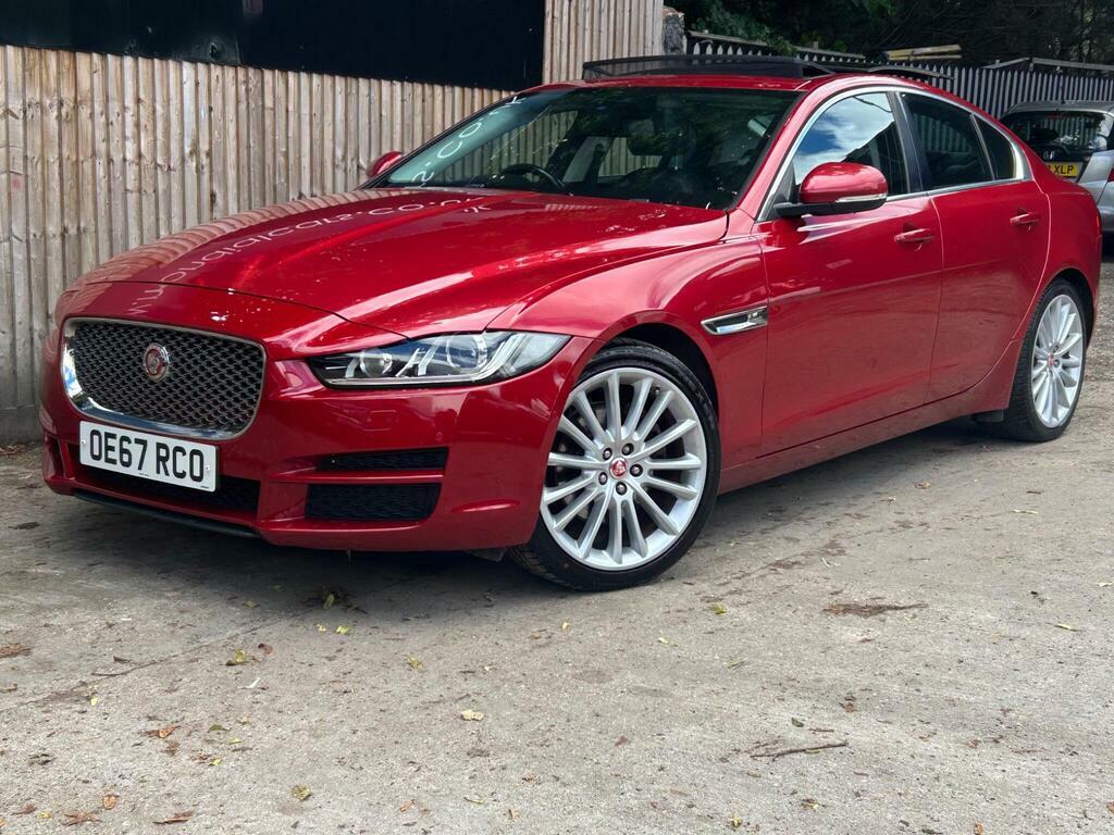 Jaguar XE 2.0D Portfolio Euro 6 S S OE67RCO Red #5