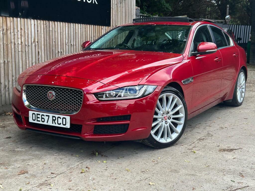 Jaguar XE 2.0D Portfolio Euro 6 S S OE67RCO Red #6