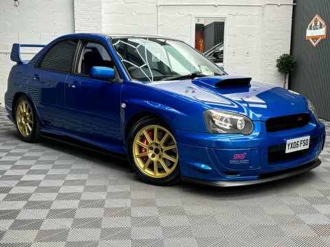 Subaru Impreza Saloon 4dr Petrol Blue
