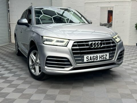 Audi Q5 2.0 Tdi 40 S Line S Tronic Quattro Euro 6 Ss Silver