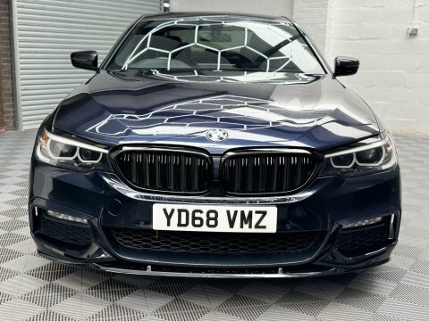 BMW 5 Series 2.0 520D M YD68VMZ Black #3