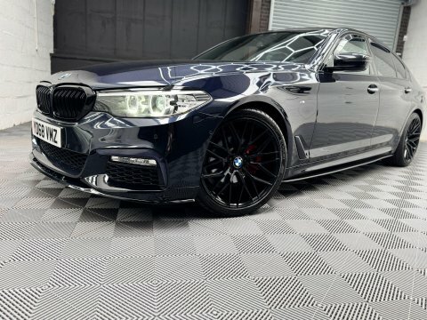 BMW 5 Series 2.0 520D M YD68VMZ Black #4